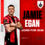 Jamie Egan Re-Signs for 2026!