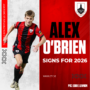 Alex O’Brien re-signs for 2026!